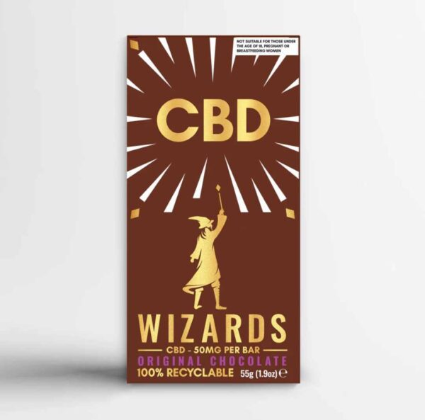 Wizards CBD Original Chocolate 50mg