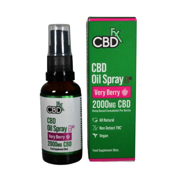 CBDFX Oral spray Very Berry 2000mg